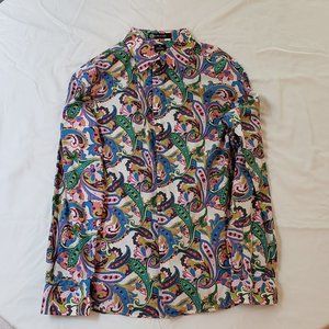 SEAN JOHN Paisley button down shirt